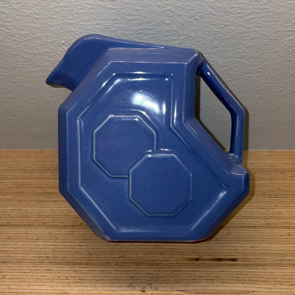 Alamo Pottery Art Deco medium ceramic pitcher